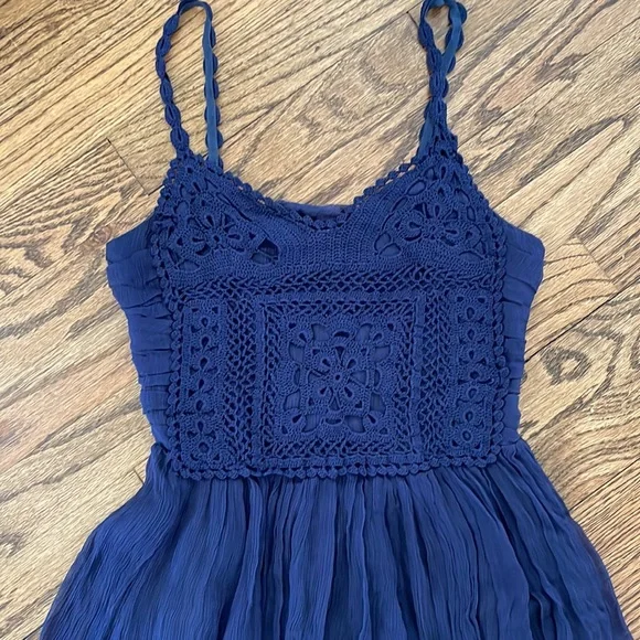 Sportmax Code silk dress crochet details - Picture 2 of 7